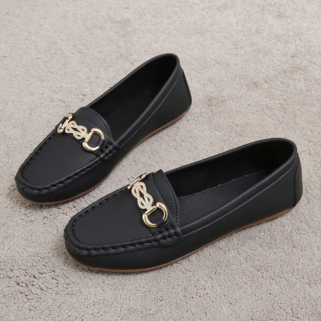 Slip-on Flats – PU Bovenkant & Praktische Slip-on Vorm
