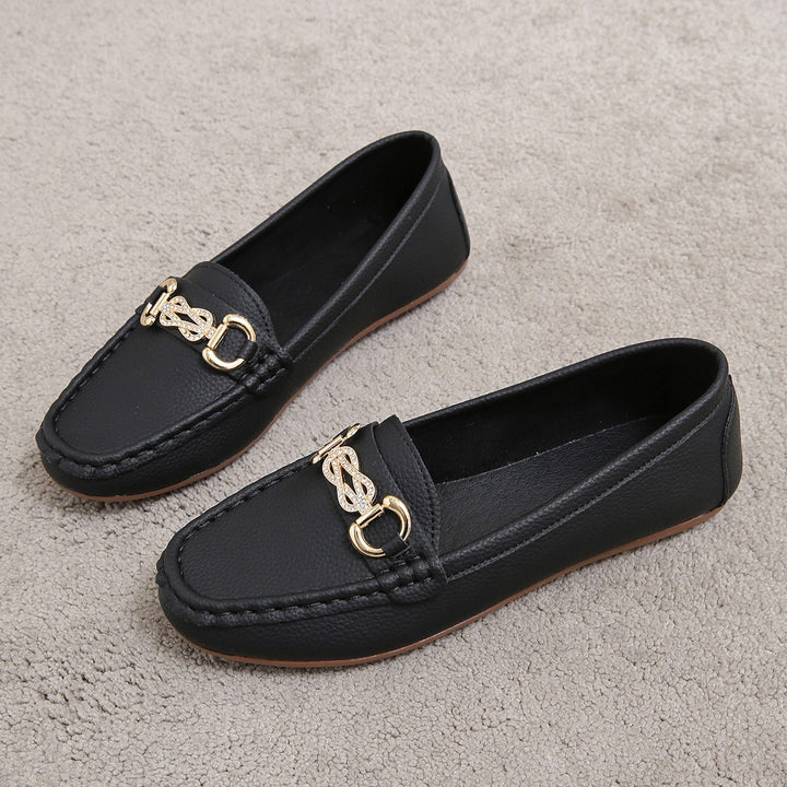 Slip-on Flats – PU Bovenkant & Praktische Slip-on Vorm