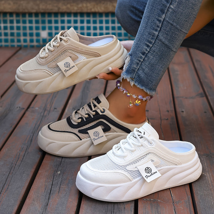 Sneakers – Slip-On Ontwerp & Flexibele Zool
