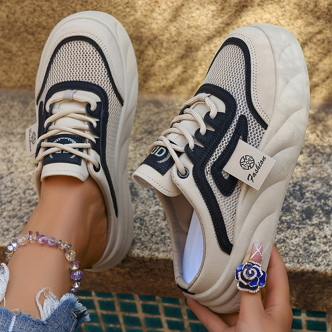 Sneakers – Slip-On Ontwerp & Flexibele Zool