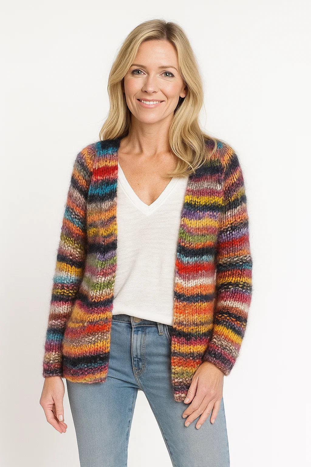 Solla - Prachtige, Warme Cardigan in Geweldige Kleuren
