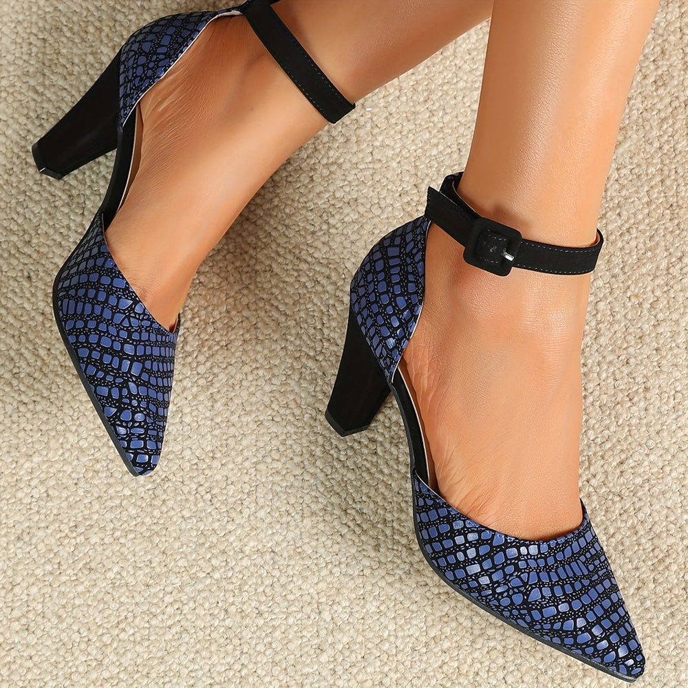 Spitse Pumps - Dikke Hak & Comfortabele Pasvorm