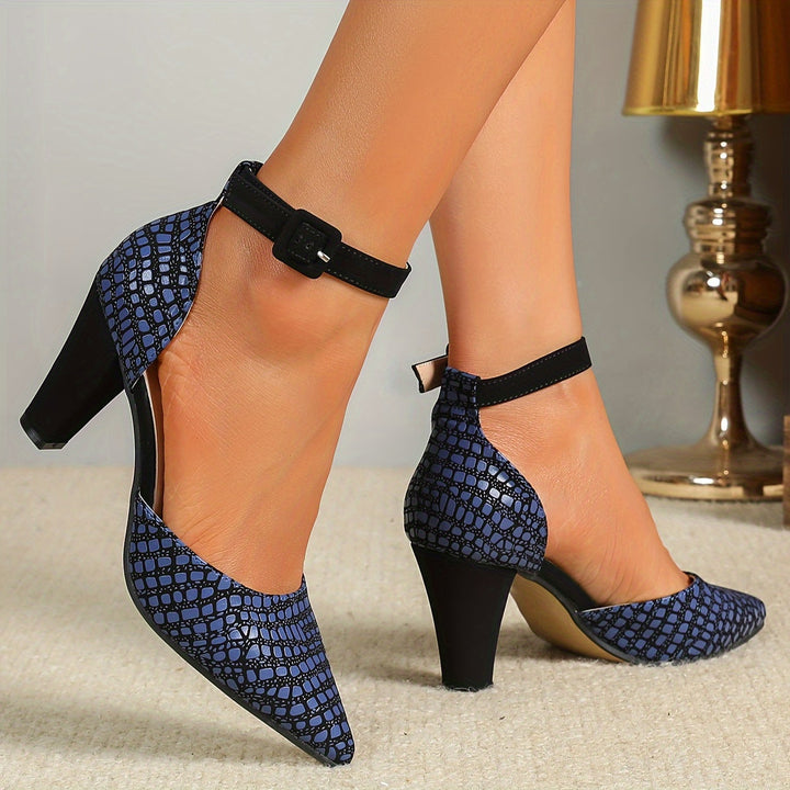 Spitse Pumps - Dikke Hak & Comfortabele Pasvorm