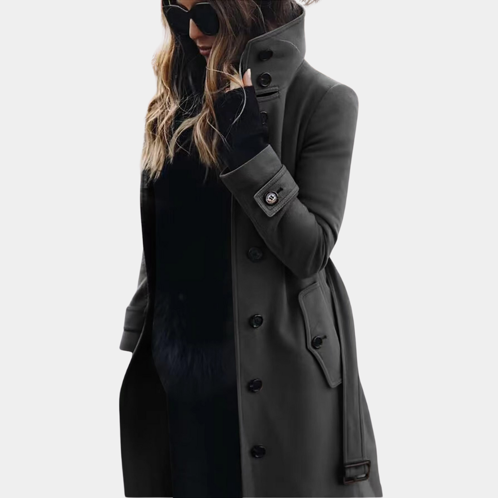 Stijlvolle lange trenchcoat voor dames