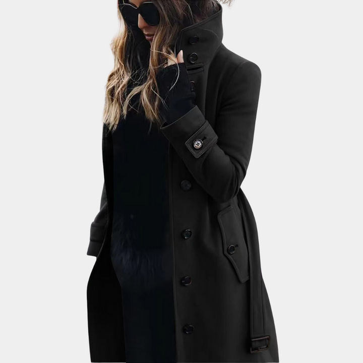 Stijlvolle lange trenchcoat voor dames