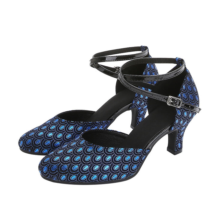 Stilettos – Peacock Patroon & Open Teen Ontwerp
