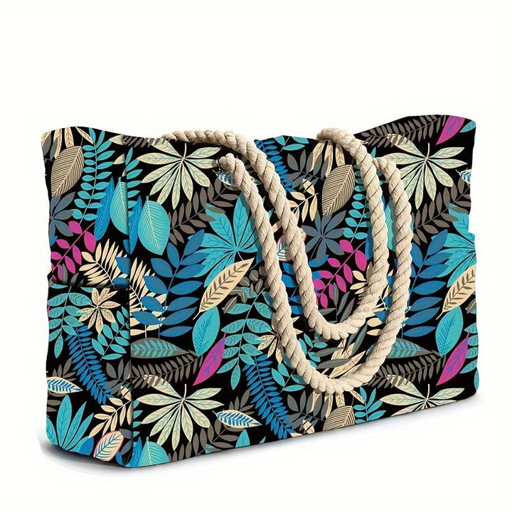 Strandtas – Boho Stijl met Ruime Inhoud & Meervoudig Gebruik