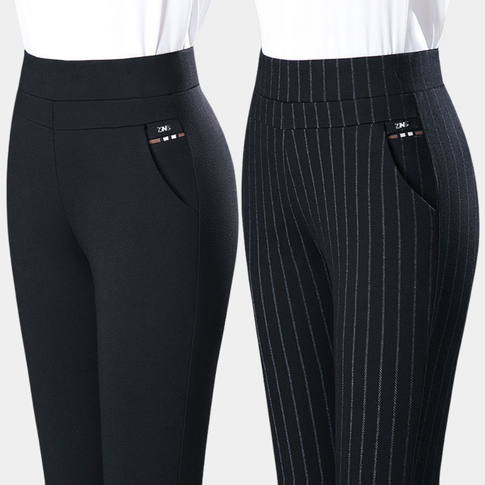 Stretchbroek - Hoge Taille & Flexibele Pasvorm