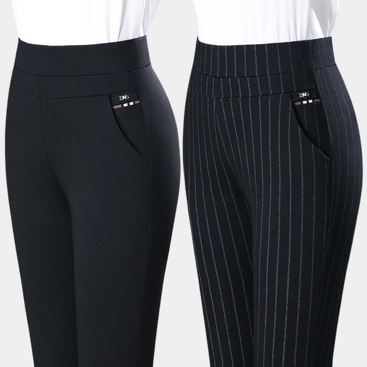 Stretchbroek - Hoge Taille & Flexibele Pasvorm