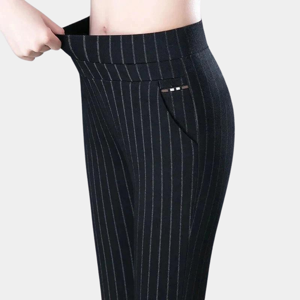 Stretchbroek - Hoge Taille & Flexibele Pasvorm