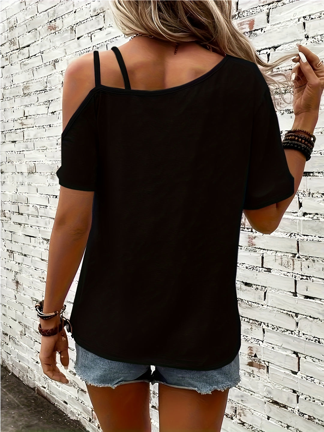 T-shirt – Hartpatroon & Koude Schouder Design