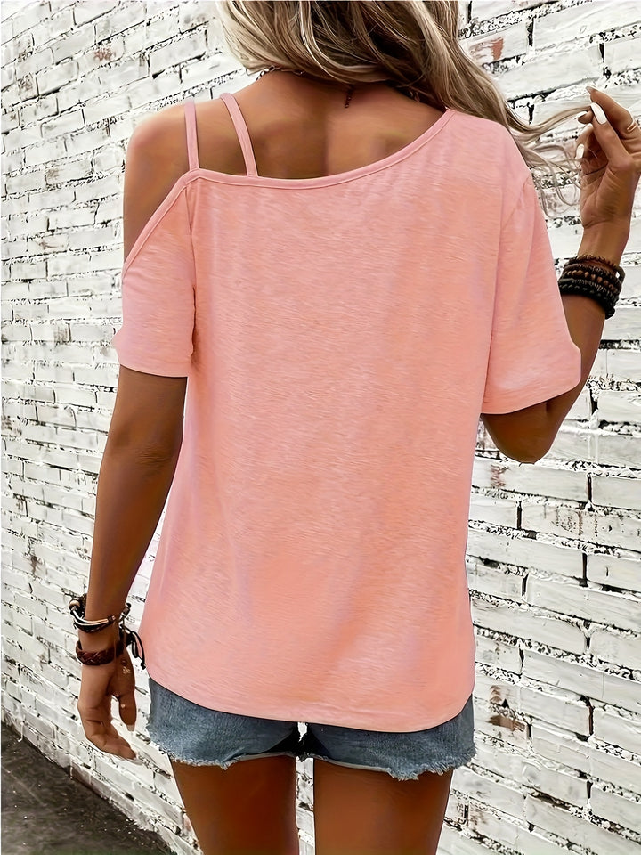 T-shirt – Hartpatroon & Koude Schouder Design