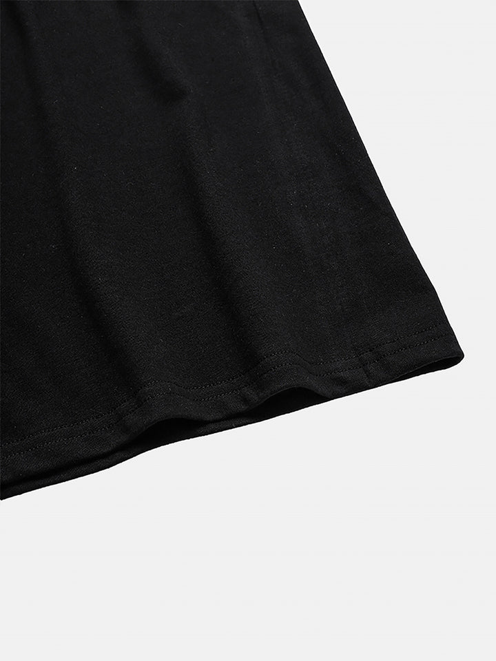 T-shirt Jurk - Ronde Hals & Ademend Katoenmix Design