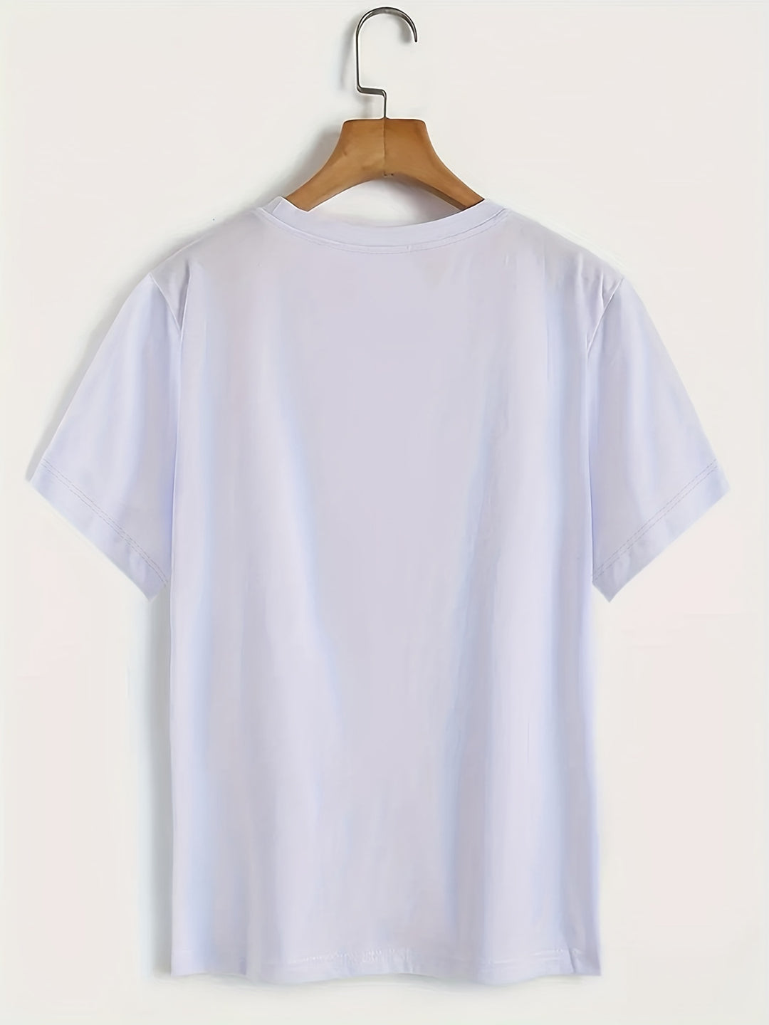 T-shirt met print – Korte Mouwen & Ronde Hals