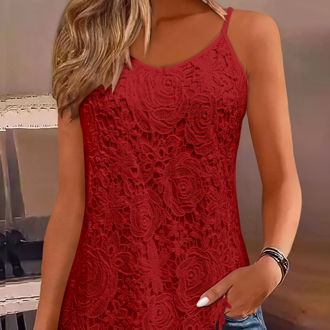 Tanktop – Mouwloos Ontwerp & Rekbare Stof