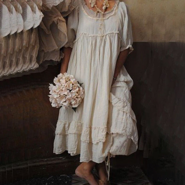 Thea Serenity maxi jurk - vintage & elegant