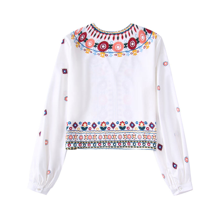 Top en Rok Set – Gedrukte Stof & Losse Pasvorm