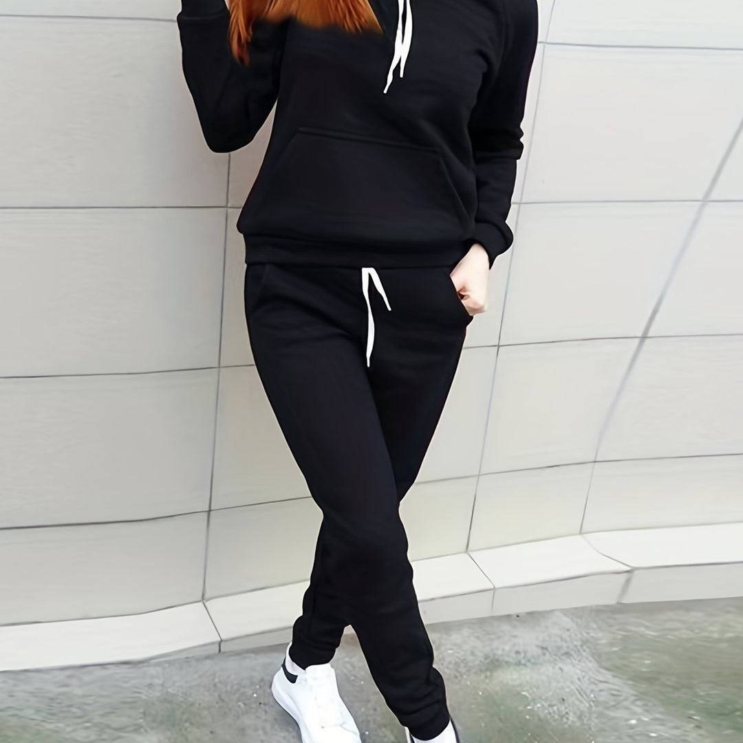 Trainingspak – Capuchon Pullover & Aansluitende Broek