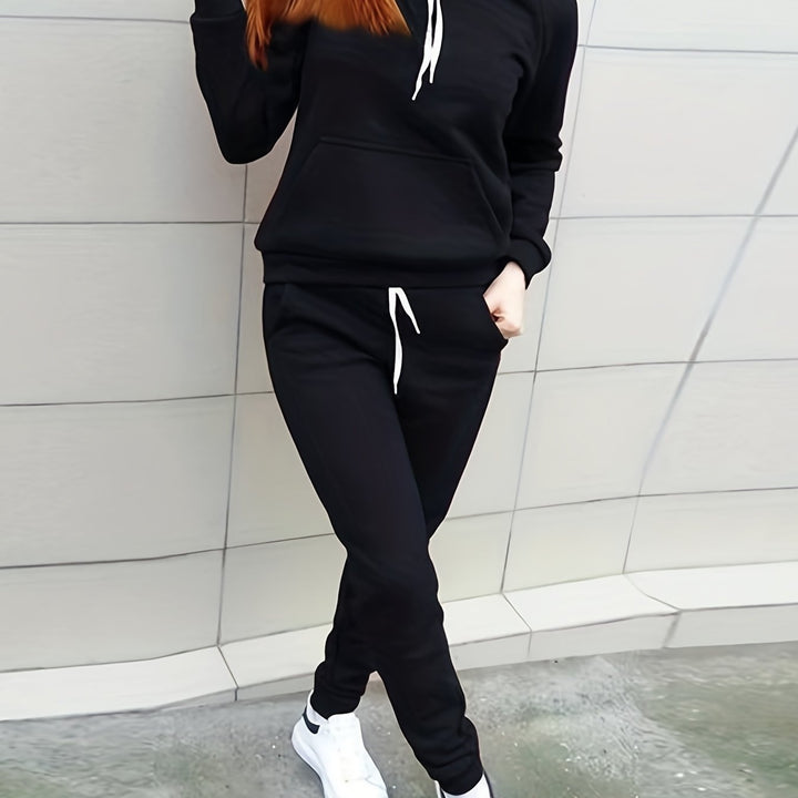 Trainingspak – Capuchon Pullover & Aansluitende Broek