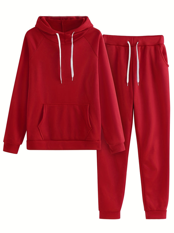 Trainingspak – Capuchon Pullover & Aansluitende Broek