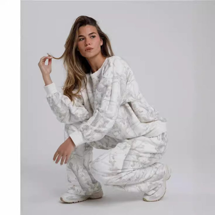 Trainingsset – Camouflage Bladprint & Snel Aan