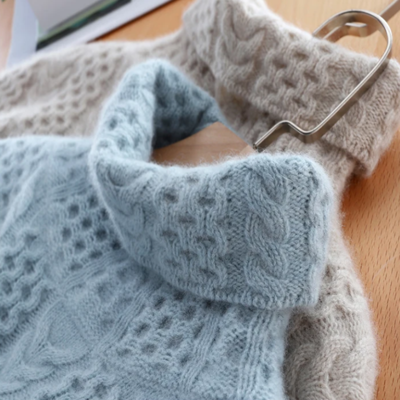 Trui – Nette Genaaide Rolhals & Extra Halsdekking