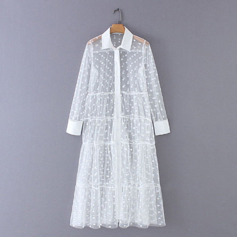 Tulle Jurk – Transparant Design & Luchtige Stof