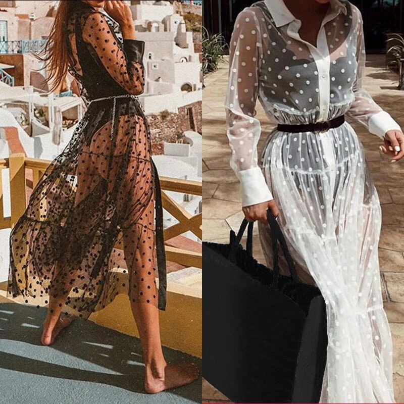 Tulle Jurk – Transparant Design & Luchtige Stof