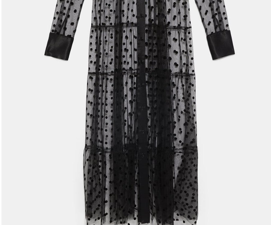 Tulle Jurk – Transparant Design & Luchtige Stof