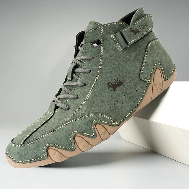 Tyler - Ultra-Comfortabele Antislip Blote Voeten Van Echt Leer