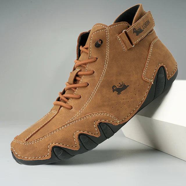 Tyler - Ultra-Comfortabele Antislip Blote Voeten Van Echt Leer