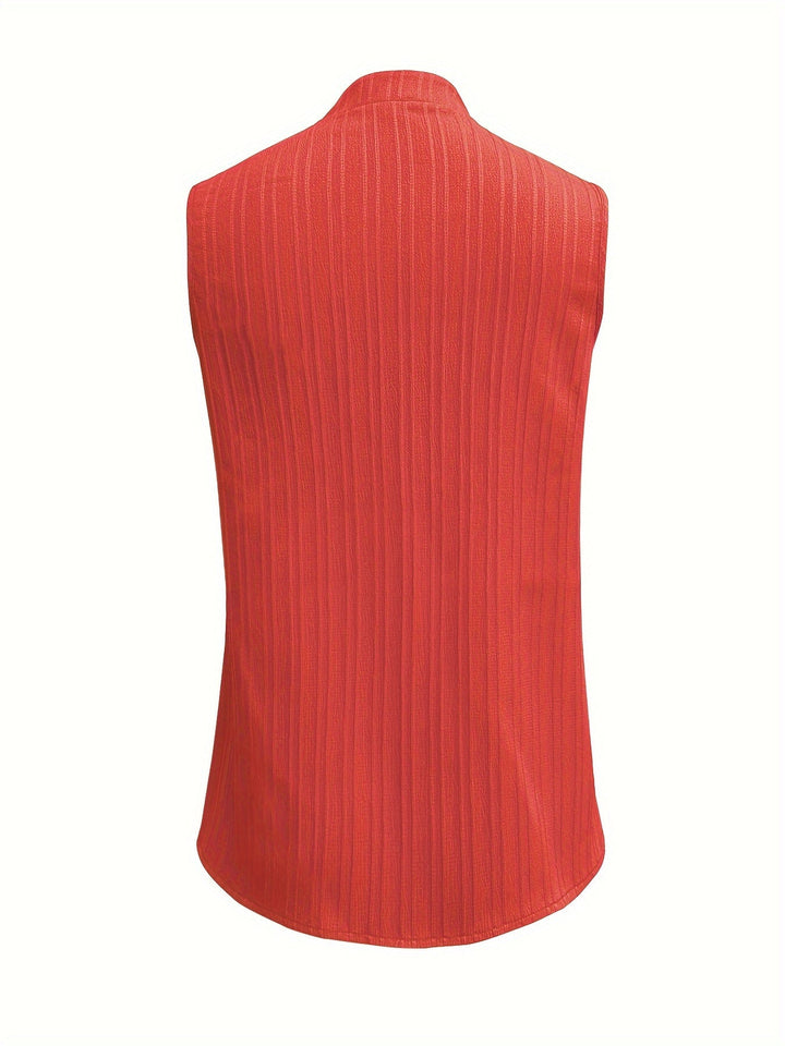 V-Hals Blouse - Kantdetail & Ademend Stofontwerp