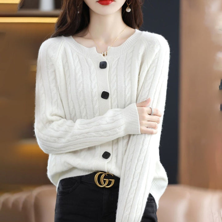 Vest - Ronde Hals & Elegante Look