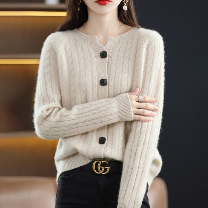 Vest - Ronde Hals & Elegante Look