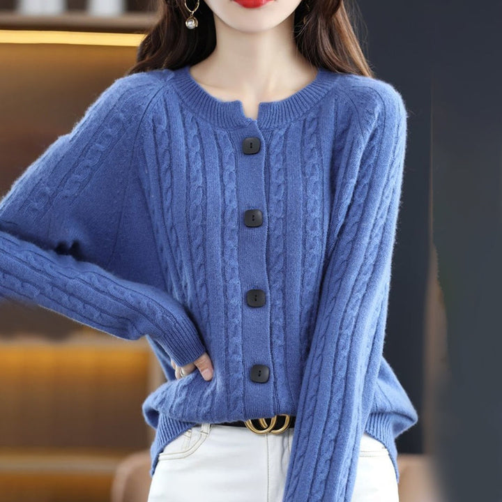 Vest - Ronde Hals & Elegante Look