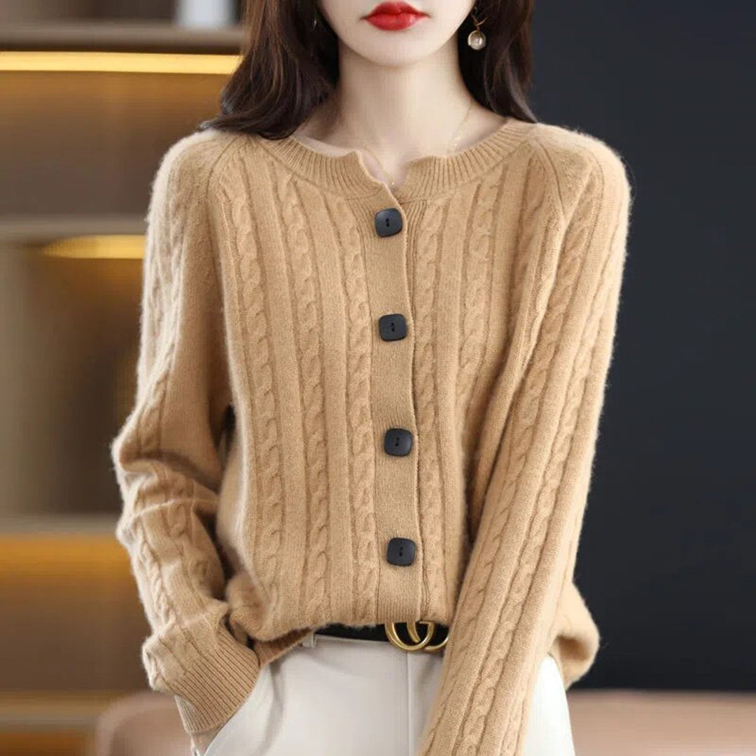 Vest - Ronde Hals & Elegante Look