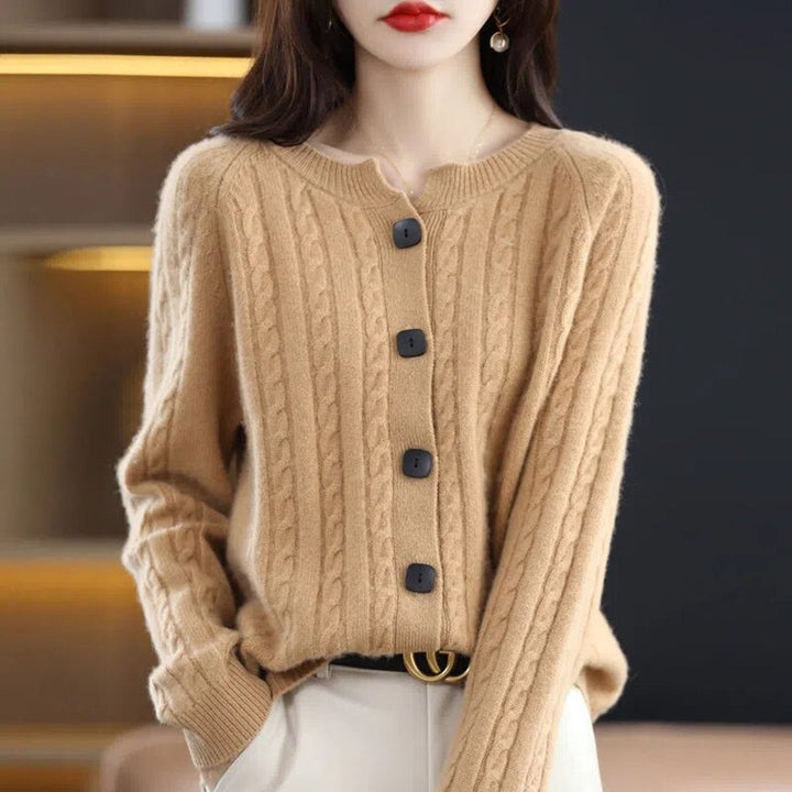 Vest - Ronde Hals & Elegante Look