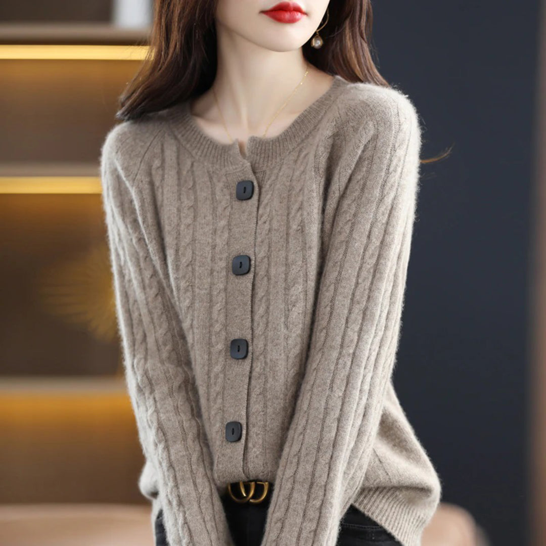 Vest - Ronde Hals & Elegante Look