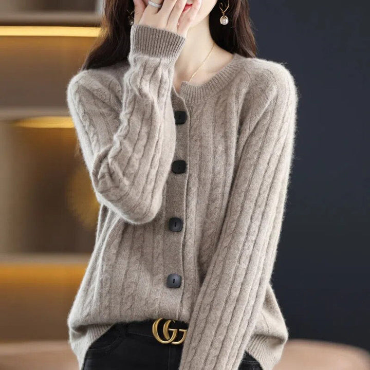 Vest - Ronde Hals & Elegante Look