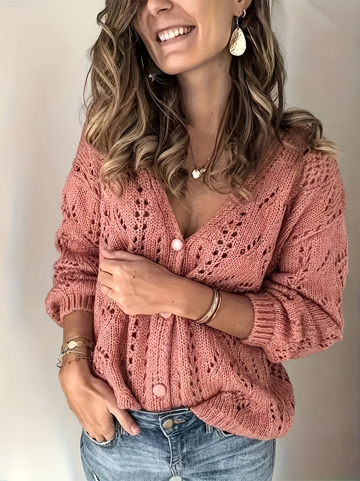 Vest – V Hals Met Knoopsluiting En Ademend