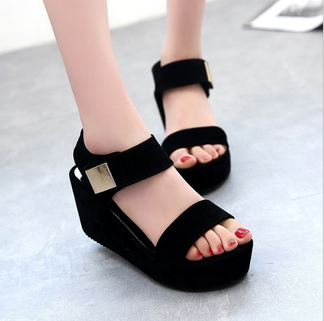Wedges Sandalen – Waterdicht Ontwerp & Comfortabele Pasvorm