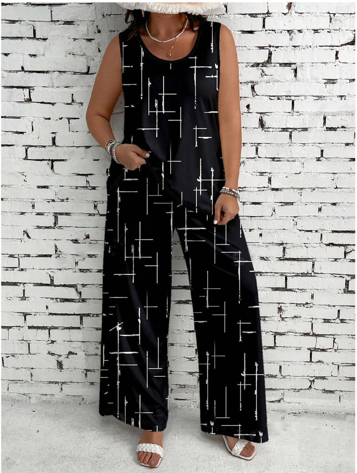 Tweedelige set – Brede Beenstijl & Ontspannen Pasvorm