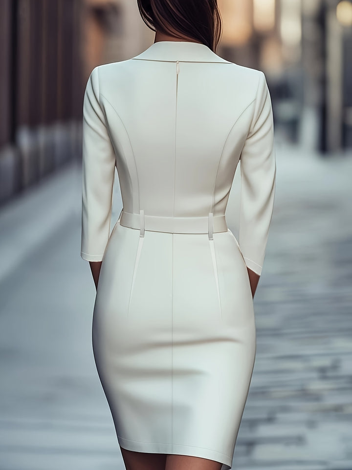 Wikkeljurk – V-Hals & Ceintuur Taille