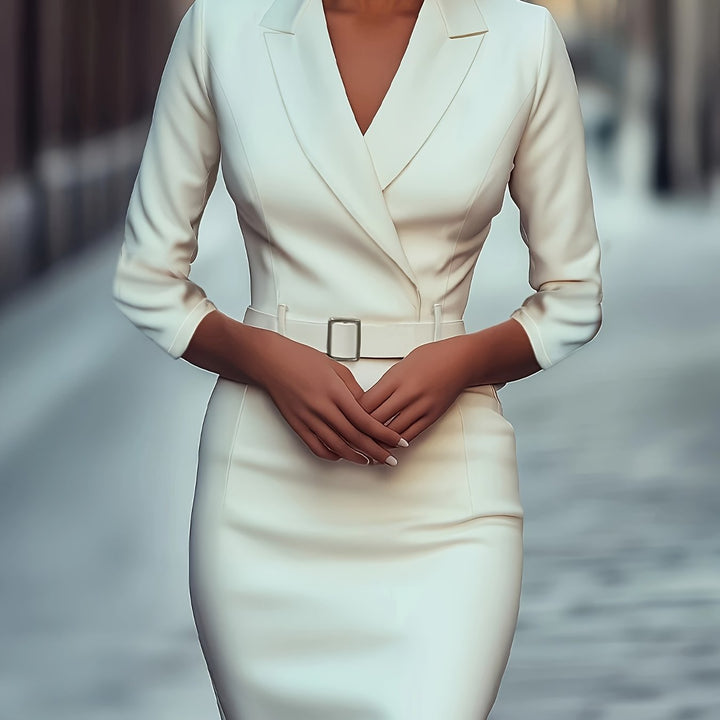 Wikkeljurk – V-Hals & Ceintuur Taille