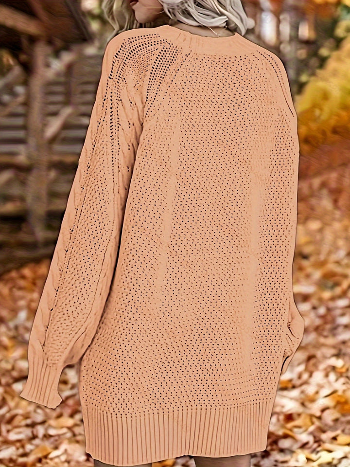 Wolmix Trui – Halflang Gebreid Model & Laagjeswarmte