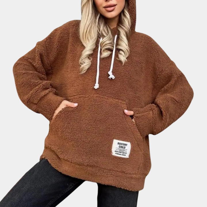 Zachte en Warme Fleece Hoodie met Capuchon