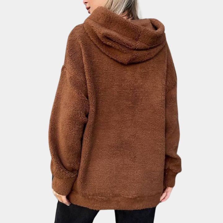 Zachte en Warme Fleece Hoodie met Capuchon