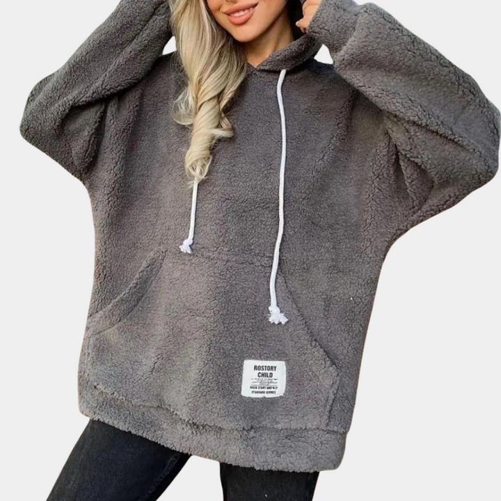 Zachte en Warme Fleece Hoodie met Capuchon