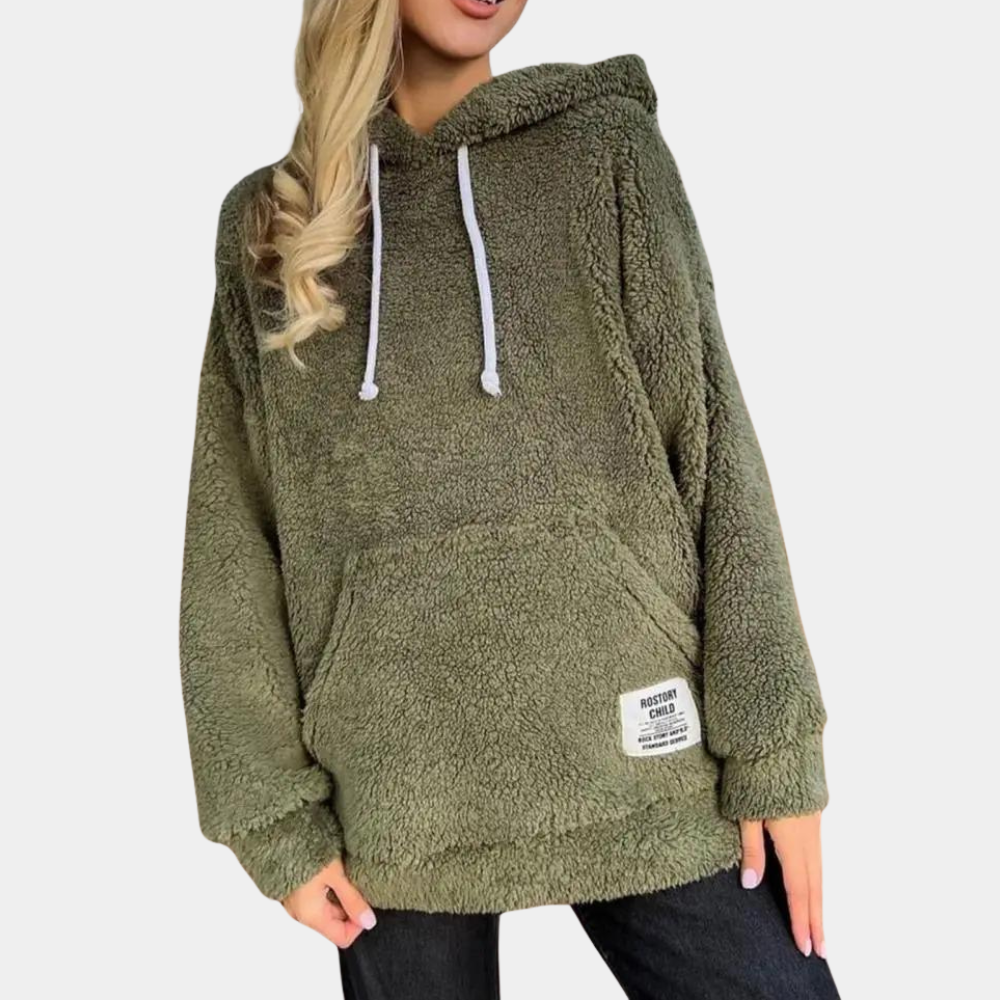 Zachte en Warme Fleece Hoodie met Capuchon