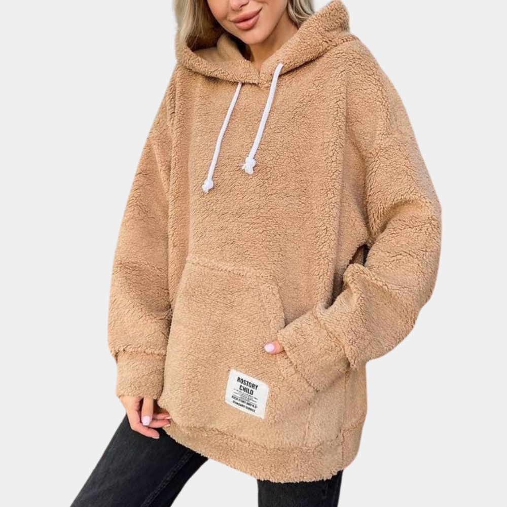 Zachte en Warme Fleece Hoodie met Capuchon